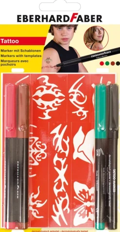Set Marker per Tattoo: Tatuaggi Rimovibili per Bambini