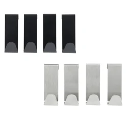SET 4 APPENDINI NOXY IN ACCIAIO INOX 4.5X2.5CM H 7.5CM ASSORTITO
