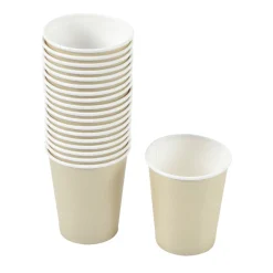 SET 20 BICCHIERI DI CARTA VITAMINE D 23CL LINO
