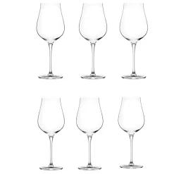 SET 6 CALICI DA VINO BIANCO LINEA LIMOSA 500ML