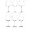 SET 6 CALICI DA VINO ROSSO LINEA LIMOSA 740ML