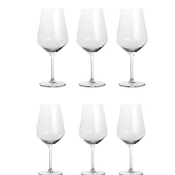 SET 6 CALICI DA VINO XXL IN VETRO TRASPARENTE LINEA APERITIF 53CL