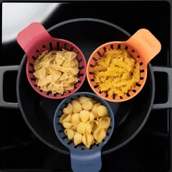 SET 3 CESTELLI LINEA COOKIN'PODS IN POLIPROPILENE MULTICOLORE