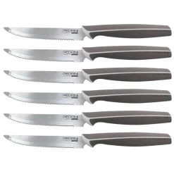 SET 6 COLTELLI BISTECCA TORTORA LINEA MASTER 11.5CM
