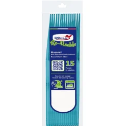 SET 15 COLTELLI COMPACT IN PLASTICA TURCHESE