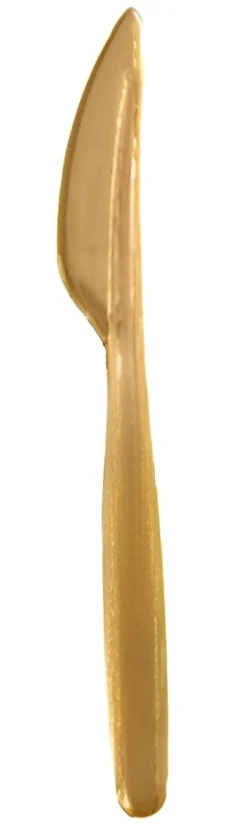 SET 15 COLTELLI COMPACT IN PLASTICA ORO