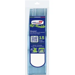 SET 15 COLTELLI COMPACT IN PLASTICA AZZURRI