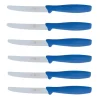 SET 6 COLTELLI DA TAVOLA BLU LINEA L'ORIGINALE MIGLIORE 11CM