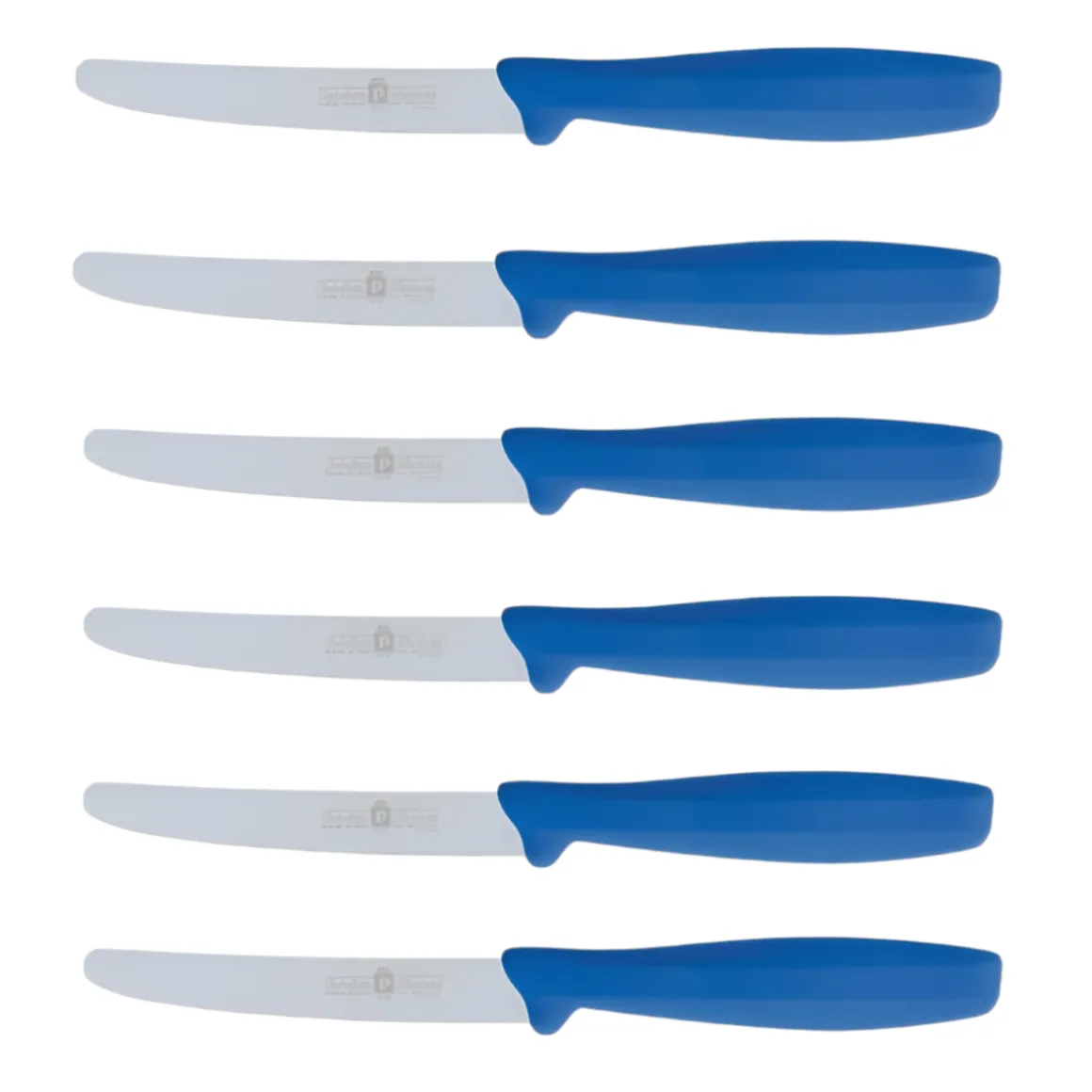 SET 6 COLTELLI DA TAVOLA BLU LINEA L'ORIGINALE MIGLIORE 11CM