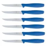 SET 6 COLTELLI PER BISTECCA BLU LINEA L'ORIGINALE MIGLIORE 11CM