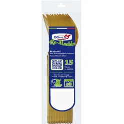 SET 15 CUCCHIAI COMPACT IN PLASTICA ORO