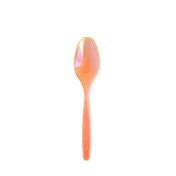 SET 15 CUCCHIAI COMPACT IN PLASTICA ARANCIO