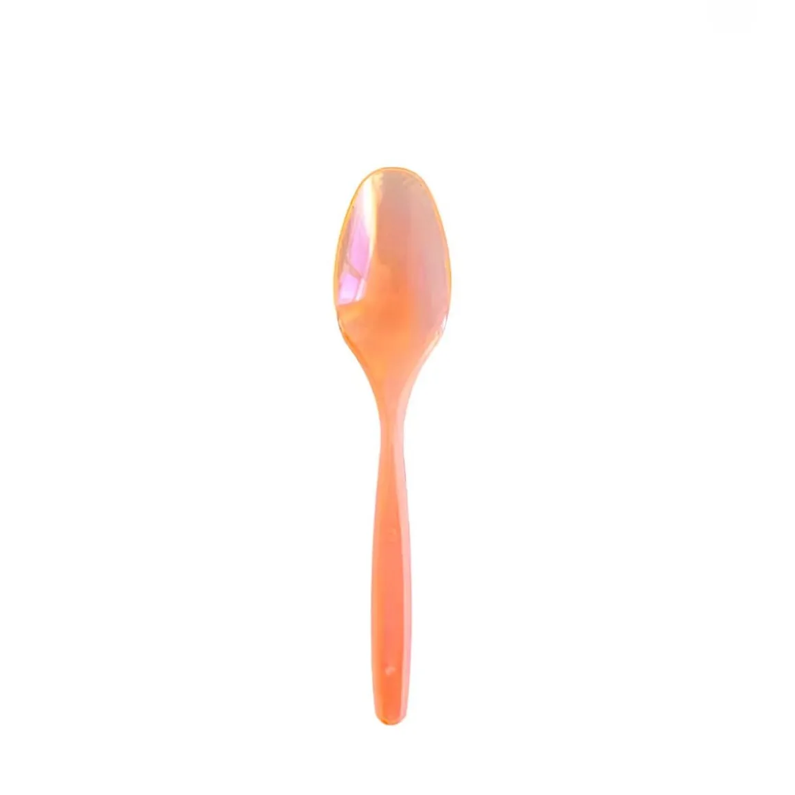 SET 15 CUCCHIAI COMPACT IN PLASTICA ARANCIO