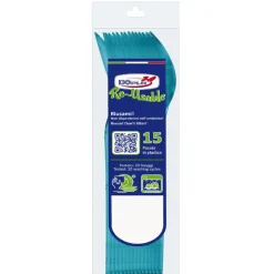 SET 15 CUCCHIAI COMPACT IN PLASTICA TURCHESE