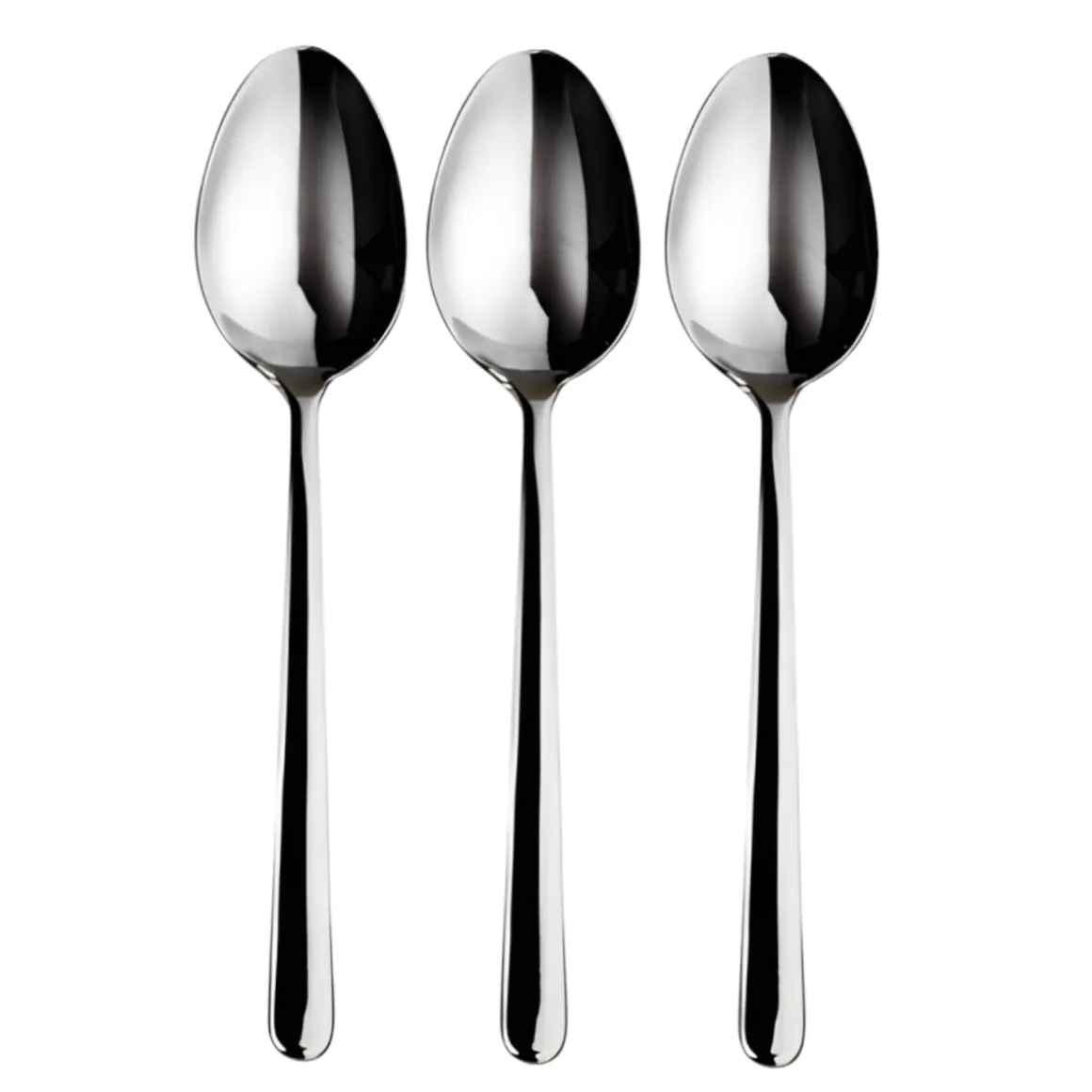 SET 3 CUCCHIAI DA TAVOLA LINEA SLIM 20.2CM