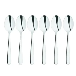 SET 6 CUCCHIAINI DA MOKA LINEA CORSARO 10.3CM