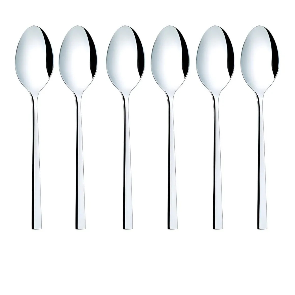SET 6 CUCCHIAINI DA MOKA LINEA NIAGARA 11.3CM