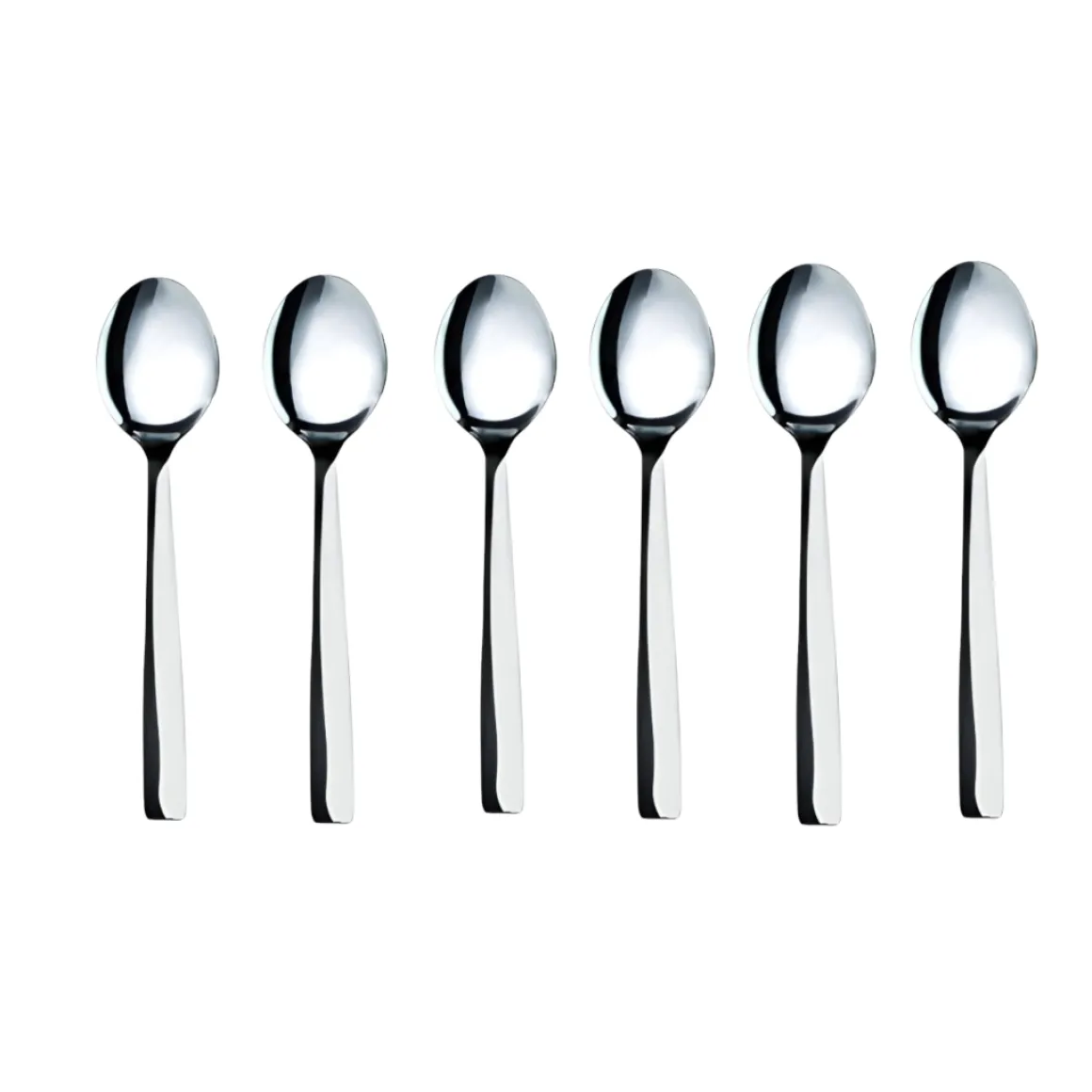 SET 6 CUCCHIAINI DA MOKA LINEA RIVER 11.1CM