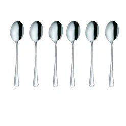 SET 6 CUCCHIANI DA CAFFE' LINEA ALASKA 13.7CM