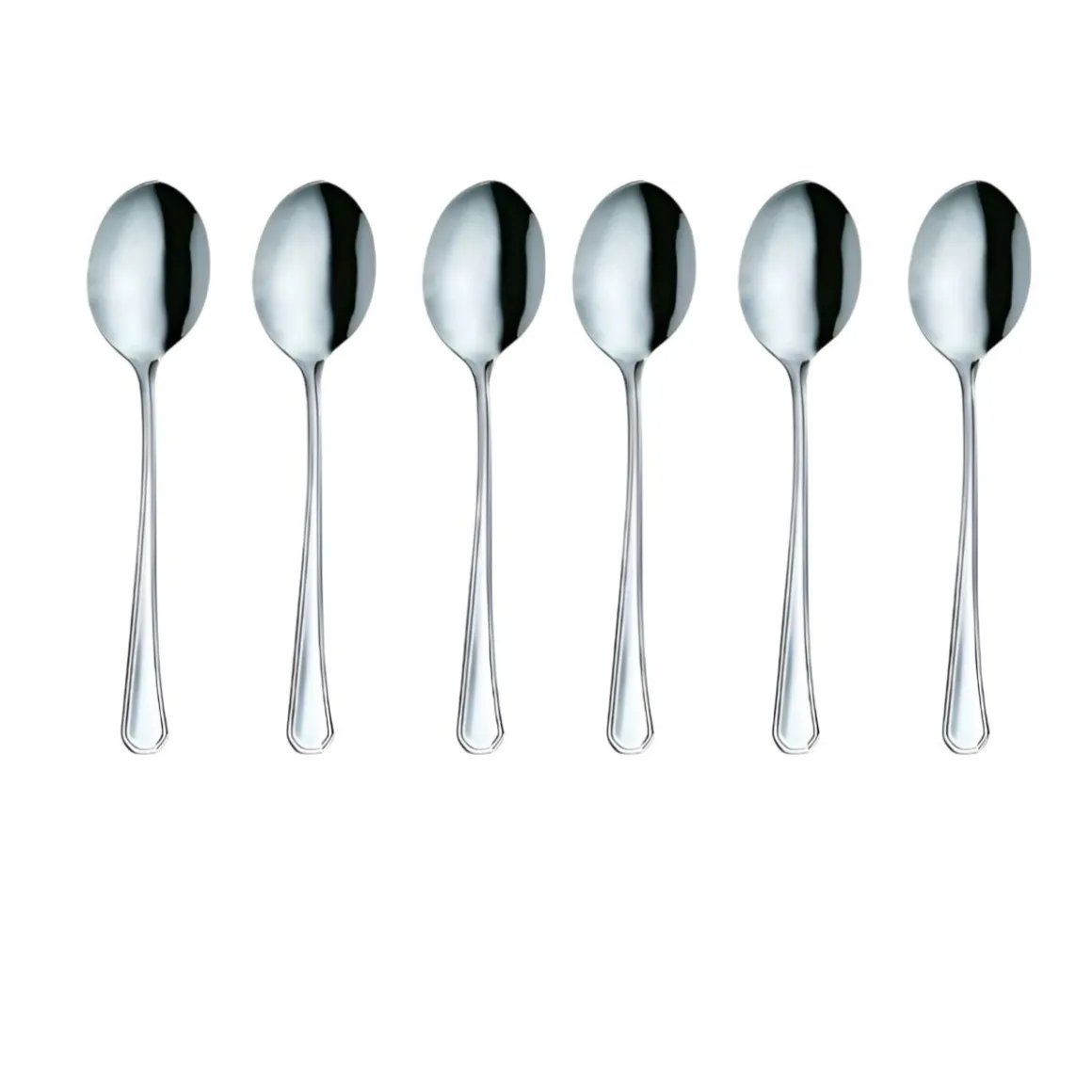 SET 6 CUCCHIANI DA CAFFE' LINEA ALASKA 13.7CM