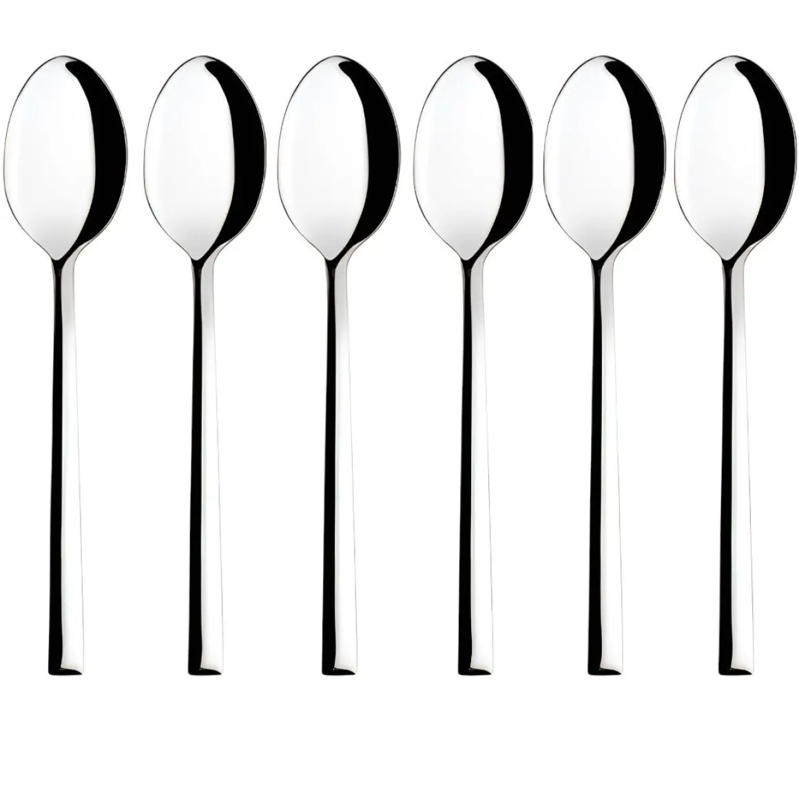 SET 6 CUCCHIANI DA CAFFE' LINEA DINAMICA 13.3CM