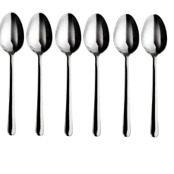 SET 6 CUCCHIANI DA MOKA LINEA SLIM 11.3CM