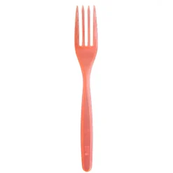 SET 15 FORCHETTE COMPACT IN PLASTICA ARANCIO