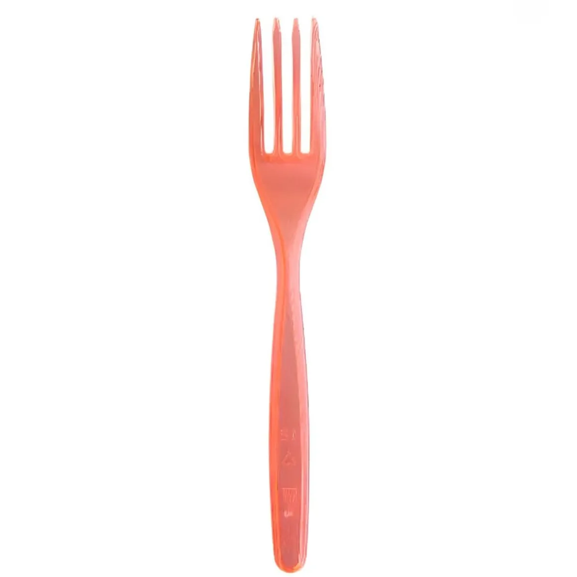 SET 15 FORCHETTE COMPACT IN PLASTICA ARANCIO