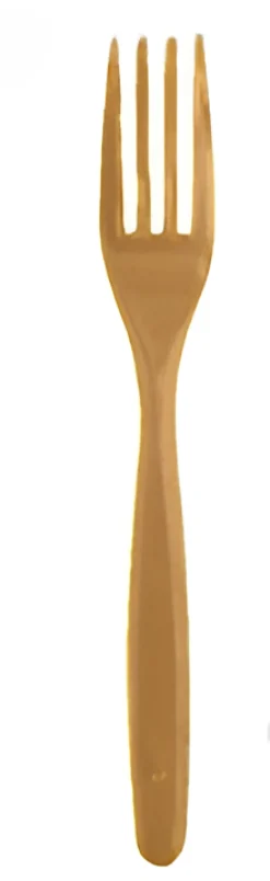 SET 15 FORCHETTE COMPACT IN PLASTICA ORO