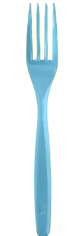 SET 15 FORCHETTE COMPACT IN PLASTICA TURCHESE