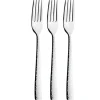 SET 3 FORCHETTE DA TAVOLA LINEA RINASCIMENTO 20CM