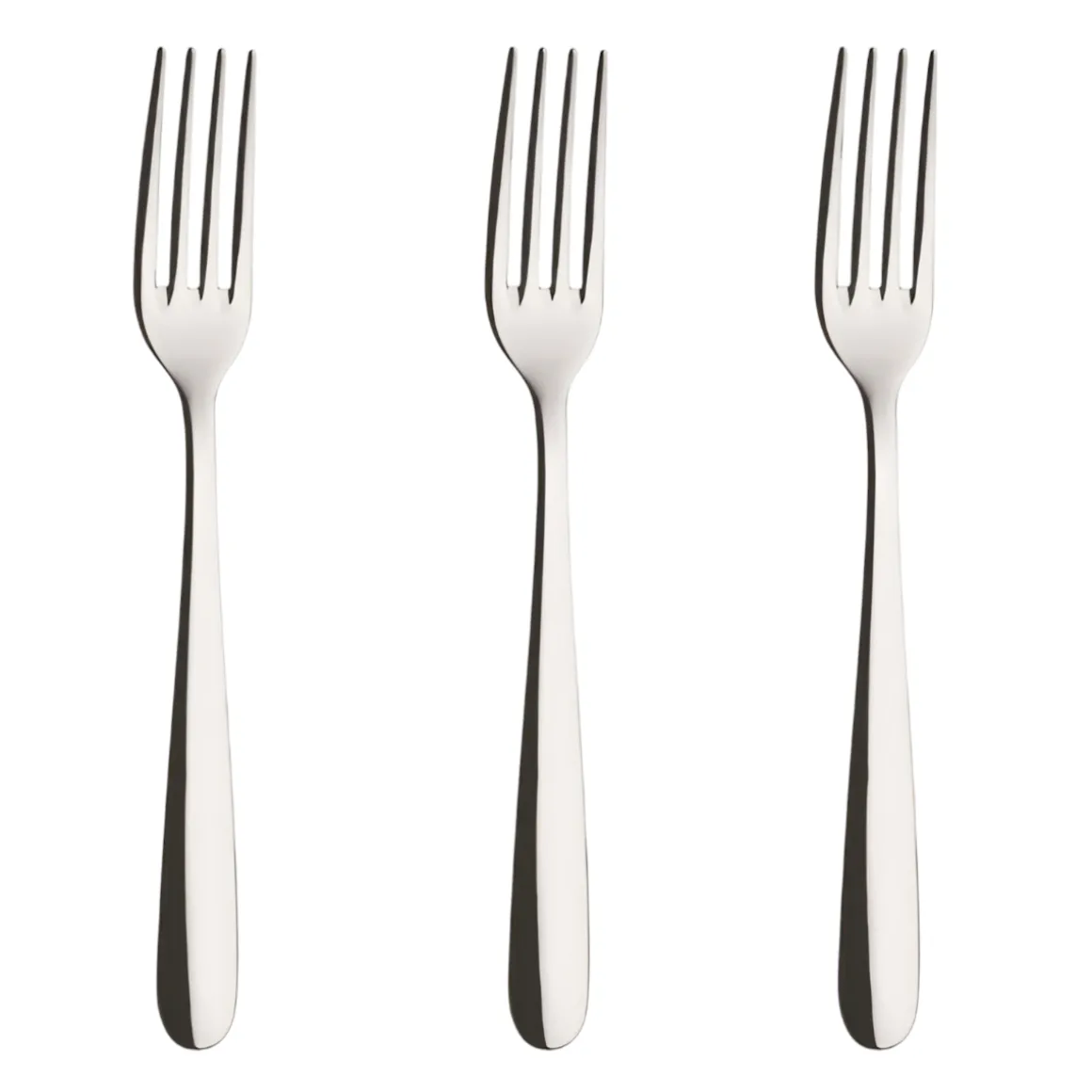 SET 3 FORCHETTE DA TAVOLA LINEA CORSARO 19.5CM