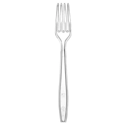 SET 20 FORCHETTE IN PLASTICA TRASPARENTE