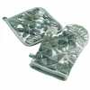SET GUANTO DA CUCINA + PRESINA IN COTONE ARDENIA VERDE SALVIA: vendita online SET GUANTO DA CUCINA + PRESINA IN COTONE ARDENIA VERDE SALVIA in offerta