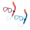 Set Maschera e Boccaglio per nuoto: set maschera e boccaglio con colori assortiti