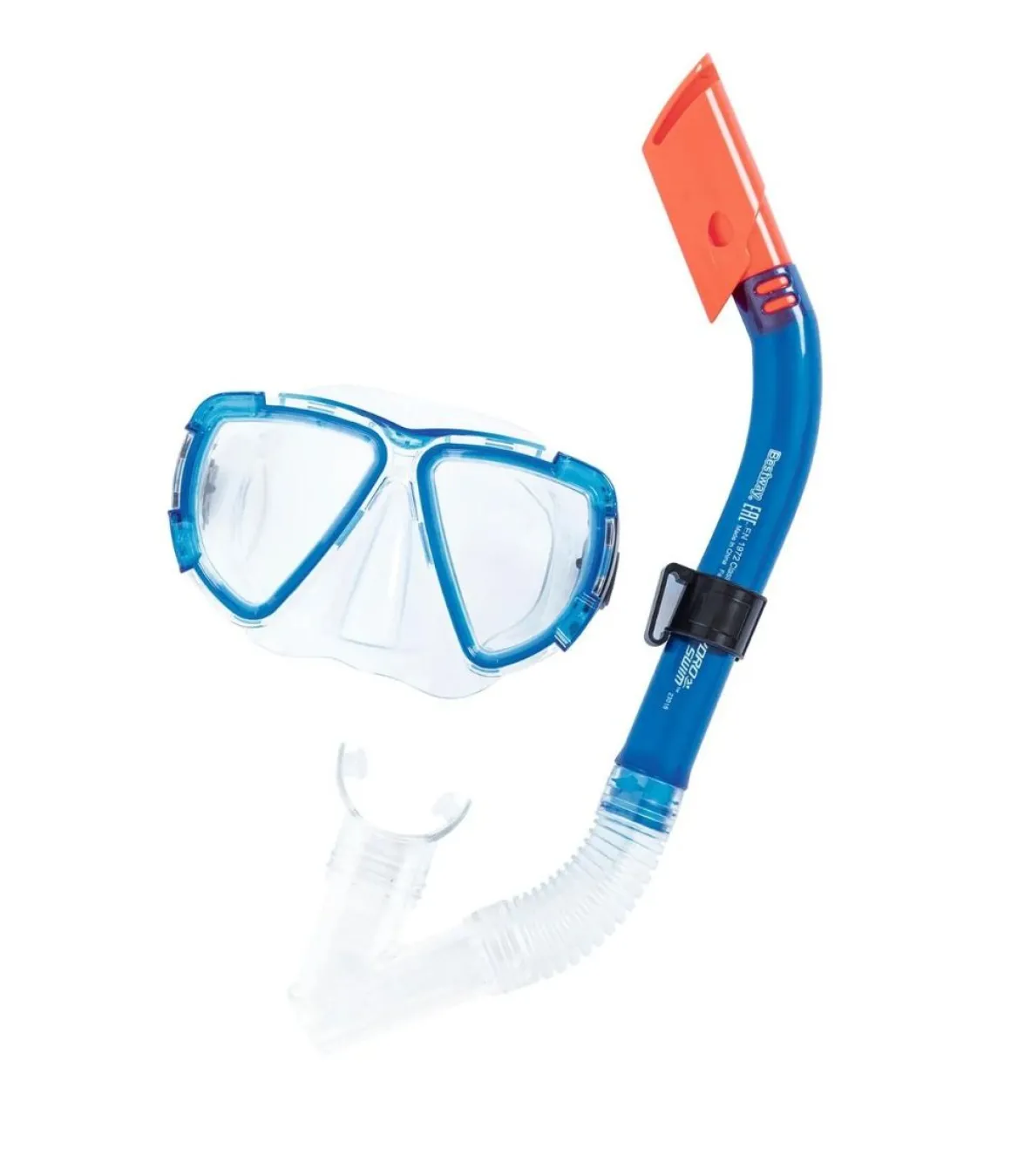 Set Maschera e Boccaglio per nuoto: set maschera e boccaglio con colori assortiti