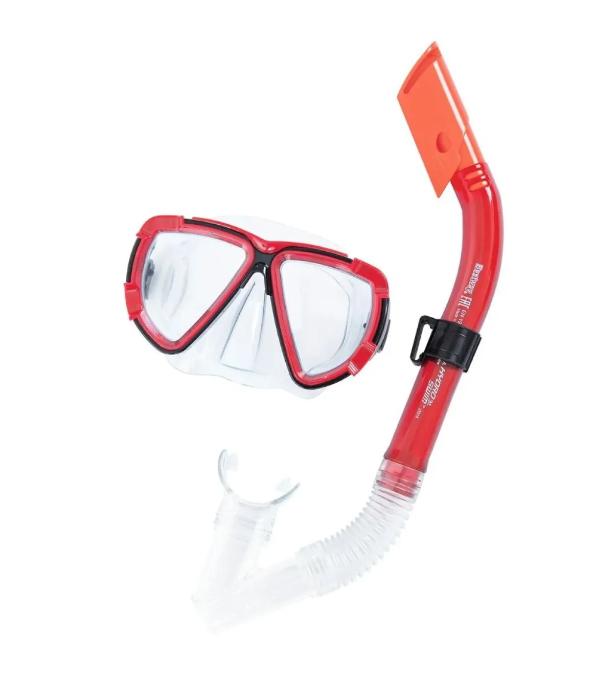 Set Maschera e Boccaglio per nuoto: set maschera e boccaglio con colori assortiti