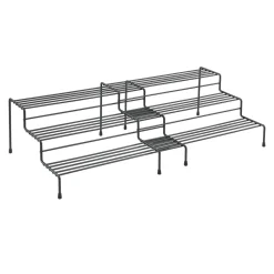 SET 2 MENSOLE PORTA SPEZIE ALLUNGABILI 3 PIANI X-TEND LAVA