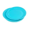 SET 20 PIATTI IN CARTA DIAM. 18CM VITAMINE BLU