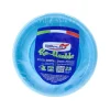 SET 25 PIATTI PIANI IN PLASTICA DIAM. 22CM AZZURRO