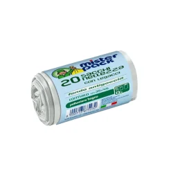 SET 20 SACCHI NETTEZZA TRASPARENTI MISTERPACK 35X45CM 12LT: vendita online SET 20 SACCHI NETTEZZA TRASPARENTI MISTERPACK 35X45CM 12LT in offerta