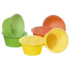 SET 6 STAMPINI MUFFINS LINEA EASY BAKE IN CARTA DA FORNO 5X4CM