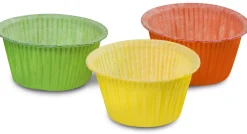 SET 6 STAMPINI MUFFINS LINEA EASY BAKE IN CARTA DA FORNO 5X4CM