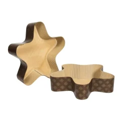SET 3 STAMPI STELLA LINEA RICORRENZE IN CARTA DA FORNO 25X21X6CM