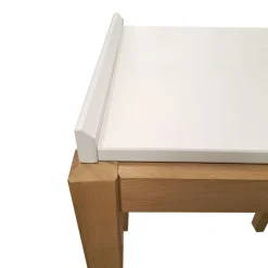 SET 2 TAVOLINI LEGNO MASSELLO E BIANCO: vendita online SET 2 TAVOLINI LEGNO MASSELLO E BIANCO in offerta