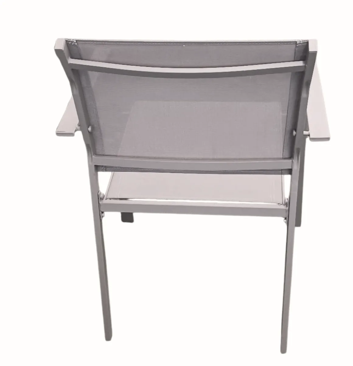 Set tavolo e 4 sedie in textilene e acciaio a prezzo basso: offerta arredo da esterno