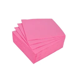 SET 40 TOVAGLIOLI DI CARTA A 2 VELI 25X25CM ROSA: vendita online SET 40 TOVAGLIOLI DI CARTA A 2 VELI 25X25CM ROSA in offerta