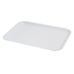 SET 3 VASSOI LINEA EASY BAKE IN CARTONCINO BIANCO 23X31CM
