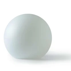 SFERA LUMINOSA A LED CON BASE INOX D40CM - 1X6W IP44 : vendita online SFERA LUMINOSA A LED CON BASE INOX D40CM - 1X6W IP44 in offerta