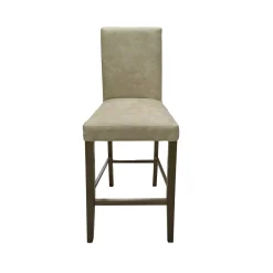 SGABELLO ALTO MOD. DENVER IN TESSUTO VINTAGE BEIGE: vendita online SGABELLO ALTO MOD. DENVER IN TESSUTO VINTAGE BEIGE in offerta